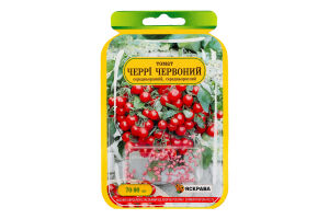 Насіння Томат Черрі червоний дражоване 1г Седос/Яскрава