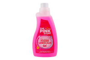 Гель проти вапняного нальоту д/пральної машини 1л Пінк Стафф