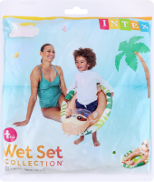 Круг надувной для детей 3-4лет №59570 81x58см Wet set collection Intex 1шт
