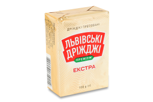 Дрожжи прессованные хлебопекарные Экстра Премиум Львівські дріжджі м/у 100г