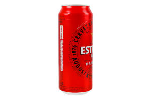 Пиво 0.5л 4.6% светлое фильтрованное солодовое пастеризованное Barselona Estrella Damm ж/б