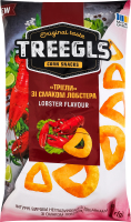Сніданки сухі неглазуровані з добавками зі смаком лобстеру Treegls м/у 150г