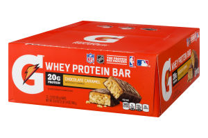 Gatorade Whey Protein Bar Chocolate Caramel - 12 CT