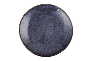 Tарілка MBM My Home Фйорд темно-синя 18см KP-127