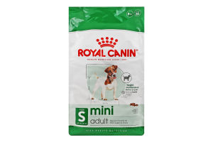 Корм сухой полнорационный для взрослых собак малых размеров от 10мес Royal Canin м/у 8кг