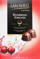 Цукерки Laroshell 150 г Вишня в бренді (Німеччина)
