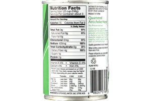 Ahold Artichoke Hearts Quartered