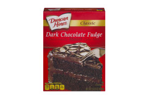 Duncan Hines Classic Dark Chocolate Fudge Moist Cake Mix