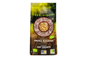 Крупа овсяная плющеная органическая Galeks Agro м/у 400г