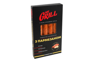 Ковбаски варені З пармезаном Mr.Grill н/к в/с к/у 310г