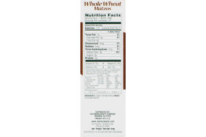 Manischewitz Whole Wheat Matzos