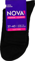 Шкарпетки жіночі NOVA Classic чорний р.23-25