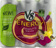 V8 + Energy Raspberry Vanilla - 6 PK