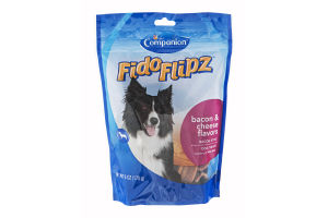 Companion FidoFlipz Dog Treats Bacon & Cheese