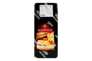 Сир "Мaasdam" , ТМ "MONKI"
