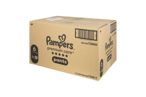Трусики-підгузники дитячі 15+кг 6 Premium Care Pampers 31шт
