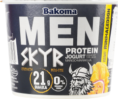 Йогурт Bakoma MEN SKYR протеїн смак манг-марак 2%