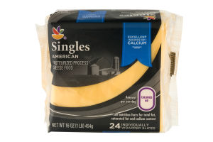 Ahold Cheese Singles American - 24 CT