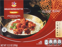 Ahold World Menu Indian Inspired Butter Chicken