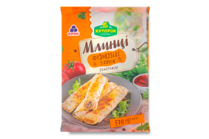 Блины замороженные Французские с курицей Хуторок м/у 370г