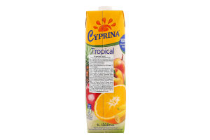 Сік тропічний 1л т/п Cyprina