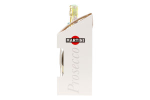 Набір Вермут Bianco білий солодкий 15% 0.5л + вино ігристе Prosecco 11% 0.75л Martini к/у