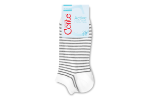 Носки жен Conte Elegant Active 17С61 белый р25 121