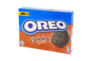 Печенье с какао и начинкой из какао Oreo к/у 12х19г
