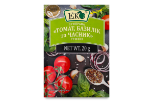 Приправа Томат базилик и чеснок Еко м/у 20г