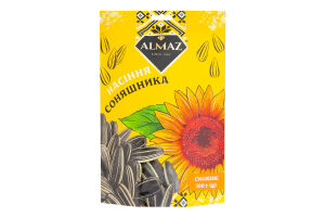 Семечки подсолнечника жареные Almaz д/п 100г