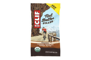 Clif Organic Nut Butter Filled Energy Bar Caramel Chocolate Peanut Butter