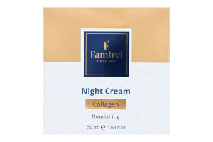 Крем Famirel Collagen живильний нічний