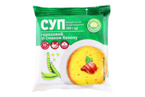 Суп гороховий зі смаком бекону Ласочка м/у 160г