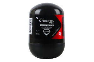 CRISTAL/КРІСТАЛ Кульковий антиперспірант – дезодорант 2 в 1 для чоловіків