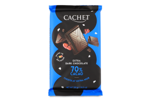 CACHET ШОКОЛАД ЧОРНИЙ 70% 300Г