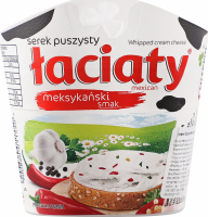 Крем-сыр взбитый Мексиканский вкус Laciaty Mlekpol ст 150г