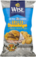 Wise Potato Chips Grilled Cheeseburger Flavored