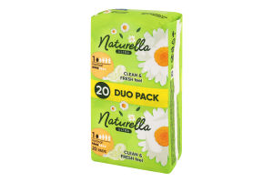 Прокладки гигиенические ароматизированные Normal Ultra Naturella 20шт