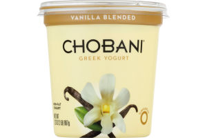 Chobani Greek Yogurt Vanilla Blended