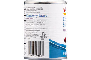 Ahold Cranberry Sauce Whole Berry