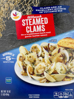 Ahold Steamed Clams Littleneck