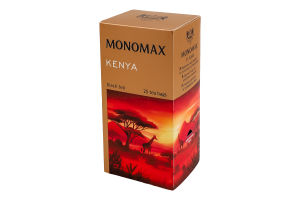 Чай чорний кенійський дрібний Kenya Monomax в/с к/у 25х2г