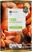 SE Grocers Yams Cut Sweet Potatoes In Syrup