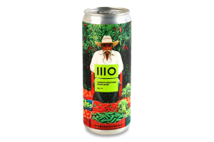 Пиво 330мл 5% светлое нефильтрованное непастеризованное Cosaco Mexicano Sour-gose Шо brewery ж/б