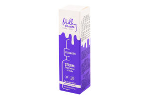 Сироватка-догляд д/обличчя Collagen Омолодження та еластичність 30мл Milky dream