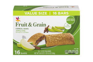 Ahold Fruit & Grain Cereal Bars Apple Pie - 16 CT