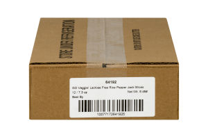 GO VEGGIE Lactose Free Rice Pepper Jack Slices - 12 CT