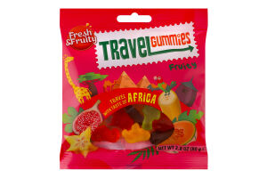 Конфеты Wawel Travel Gummies Africa с фрукт вкусом