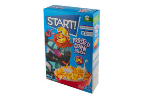 Пластівці кукурудзяні глазуровані Frosted Start! к/у 280г