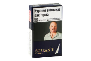 Сигареты с фильтром Sobranie Blue 20шт